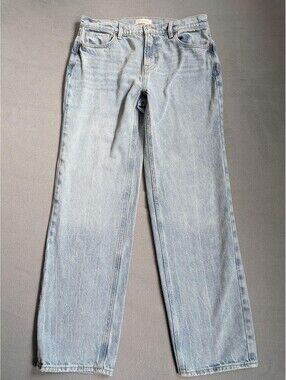 PacSun Jordyn Low Rise Straight Jeans Womens 25 Blue Light Wash Denim Pants
